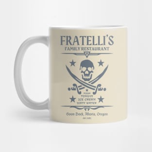 Fratelli's Family Restaurant The Goonies 80s Oregon Original Aesthetic Tribute 〶 Mug